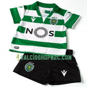 Sporting CP Bambino Maglia Prima 2019/2020 Manica Corta (+ Pantaloncini)